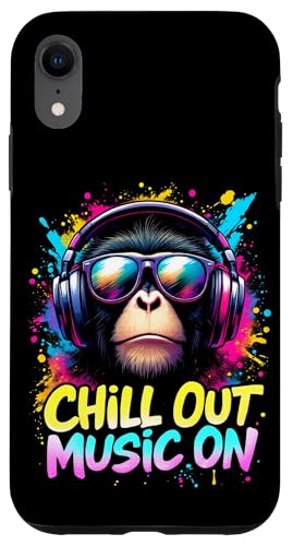 CHILL OUT MUSIC ON Affe Kopfhörer Hülle für iPhone XR CHILL OUT MUSIC ON Affe Kopfhörer Hülle für iPhone XR von Affe Kopfhörer Designs