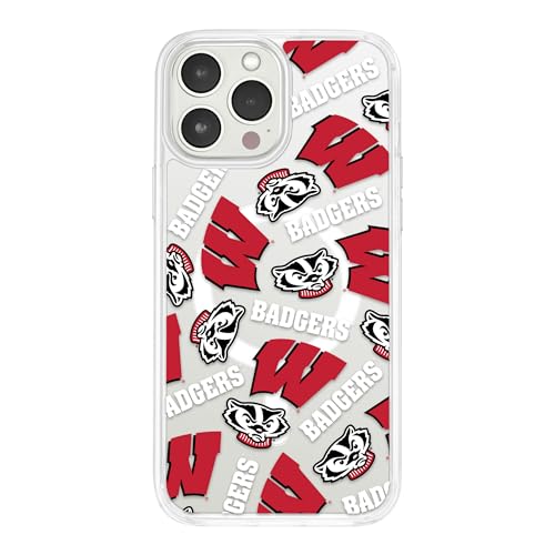 Affinity Bands Wisconsin Badgers HD Mag-Safe Handyhülle kompatibel mit Apple iPhone 16 Pro (Zufällig) von Affinity Bands