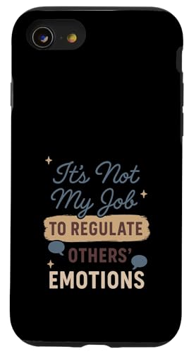 Therapietag Innere Kinder Heilung Grenzen Psychische Gesundheit Hülle für iPhone SE (2020) / 7 / 8 von Affirmation Reminder Therapist Recommended