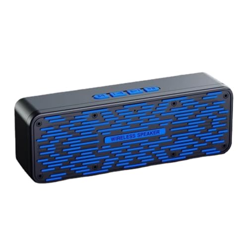 Afforstyle S19 Bluetooth-Lautsprecher Mini Tragbares Kartenradio für Auto Computer Smart Audio Blau von Afforstyle