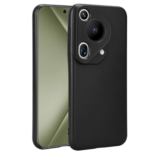 Afikyutu Handyhülle Kompatibel mit Huawei Pura 70 Ultra Hülle, Thin Case Premium Kohlefaser Material Design Silikon Flexible Stoßfeste Schutzhülle, Schwarz Afikyutu Handyhülle Kompatibel mit Huawei Pura 70 Ultra Hülle, Thin Case Premium Kohlefaser Material Design Silikon Flexible Stoßfeste Schutzhülle, Schwarz von Afikyutu