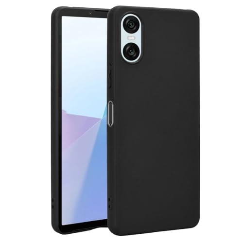 Afikyutu Handyhülle Kompatibel mit Sony Xperia 10 VI Hülle, Thin Case Premium Kohlefaser Material Design Silikon Flexible Stoßfeste Schutzhülle, Schwarz Afikyutu Handyhülle Kompatibel mit Sony Xperia 10 VI Hülle, Thin Case Premium Kohlefaser Material Design Silikon Flexible Stoßfeste Schutzhülle, Schwarz von Afikyutu