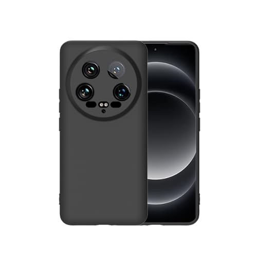 Afikyutu Handyhülle Kompatibel mit Xiaomi 14 Ultra Hülle, Thin Case Premium Kohlefaser Material Design Silikon Flexible Stoßfeste Schutzhülle, Schwarz Afikyutu Handyhülle Kompatibel mit Xiaomi 14 Ultra Hülle, Thin Case Premium Kohlefaser Material Design Silikon Flexible Stoßfeste Schutzhülle, Schwarz von Afikyutu