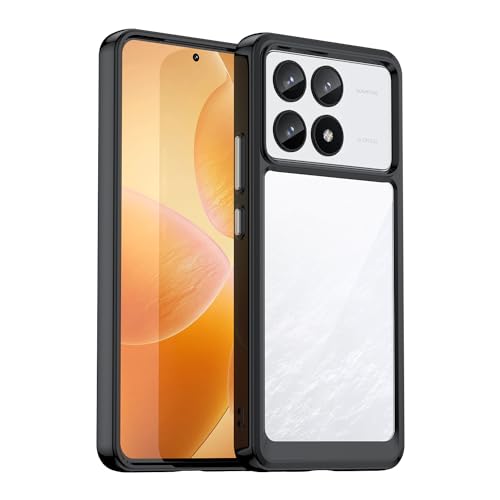 Afikyutu Handyhülle Kompatibel mit Xiaomi Poco F6 Pro Hülle, Thin Case Premium Kohlefaser Material Design Silikon Flexible Stoßfeste Schutzhülle, Schwarz Afikyutu Handyhülle Kompatibel mit Xiaomi Poco F6 Pro Hülle, Thin Case Premium Kohlefaser Material Design Silikon Flexible Stoßfeste Schutzhülle, Schwarz von Afikyutu