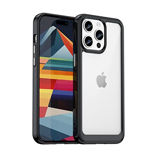 Afikyutu Handyhülle für iPhone 15 Pro Max Hülle, Thin Durchscheinend Harte Rückseite + Weiche TPU-Bumper Stoßfest Schutzhülle Cover Kompatibel mit iPhone 15 Pro Max Afikyutu Handyhülle für iPhone 15 Pro Max Hülle, Thin Durchscheinend Harte Rückseite + Weiche TPU-Bumper Stoßfest Schutzhülle Cover Kompatibel mit iPhone 15 Pro Max von Afikyutu