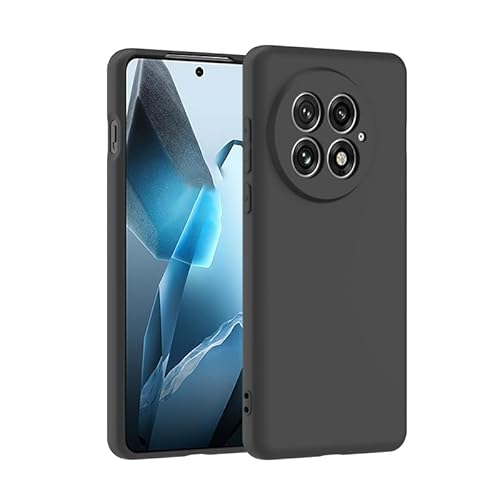 Afikyutu Hülle für OnePlus 13, Handyhülle Kameraschutz, Soft Matte Handyhülle, Thin Case, Stoßfeste Schutzhülle, Schwarz [Kamera Schutz] von Afikyutu