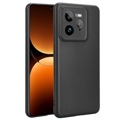 Afikyutu Hülle für Realme GT 7 Pro, Handyhülle Kameraschutz, Soft Matte Handyhülle, Thin Case, Stoßfeste Schutzhülle, Schwarz [Kamera Schutz] von Afikyutu