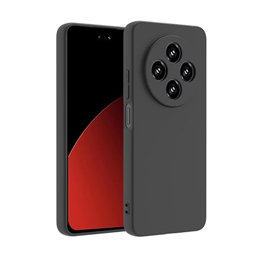 Afikyutu Hülle für Xiaomi Redmi 14C 4G/ Poco C75/ Redmi A4 5G, Handyhülle Kameraschutz, Soft Matte Handyhülle, Thin Case, Stoßfeste Schutzhülle, Schwarz [Kamera Schutz] von Afikyutu