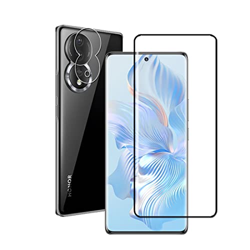 Afikyutu Panzer Schutz Glas für Honor 80 5G, 1 Stück 3D Schutzfolie mit 1 Stück Kameraschutz, 9H Härte Displayschutz, HD Panzerfolie Anti-Kratz, Anti-Blasenfrei, Einfach Installieren Afikyutu Panzer Schutz Glas für Honor 80 5G, 1 Stück 3D Schutzfolie mit 1 Stück Kameraschutz, 9H Härte Displayschutz, HD Panzerfolie Anti-Kratz, Anti-Blasenfrei, Einfach Installieren von Afikyutu