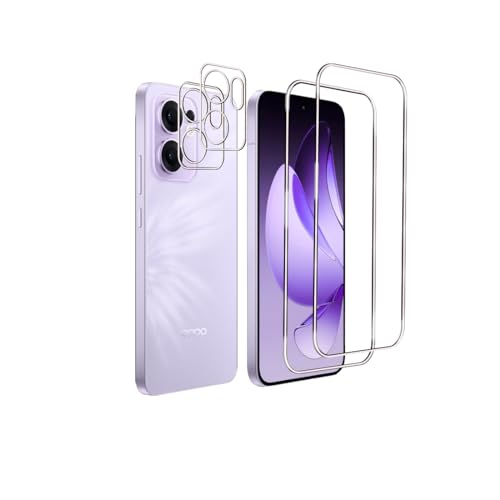 Afikyutu Panzer Schutz Glas für OPPO Reno 13 F 4G/5G, 2 Stück Schutzfolie mit 2 Stück Kameraschutz, 9H Härte Displayschutz, HD Panzerfolie Anti-Kratz, Anti-Blasenfrei Afikyutu Panzer Schutz Glas für OPPO Reno 13 F 4G/5G, 2 Stück Schutzfolie mit 2 Stück Kameraschutz, 9H Härte Displayschutz, HD Panzerfolie Anti-Kratz, Anti-Blasenfrei von Afikyutu