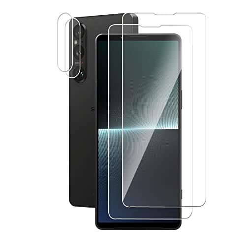 Afikyutu Panzer Schutz Glas für Sony Xperia 1 V, 2 Stück Schutzfolie mit 2 Stück Kameraschutz, 9H Härte Displayschutz, HD Panzerfolie Anti-Kratz, Anti-Blasenfrei, Einfach Installieren Afikyutu Panzer Schutz Glas für Sony Xperia 1 V, 2 Stück Schutzfolie mit 2 Stück Kameraschutz, 9H Härte Displayschutz, HD Panzerfolie Anti-Kratz, Anti-Blasenfrei, Einfach Installieren von Afikyutu