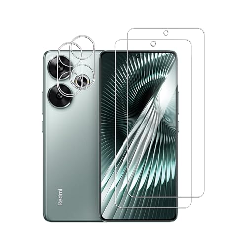 Afikyutu Panzer Schutz Glas für Xiaomi POCO F6 5G für Panzerglas, 2 Stück Schutzfolie mit 2 Stück Kameraschutz, 9H Härte Displayschutz, 9 HD Panzerfolie Anti-Kratz, Anti-Blasenfrei Afikyutu Panzer Schutz Glas für Xiaomi POCO F6 5G für Panzerglas, 2 Stück Schutzfolie mit 2 Stück Kameraschutz, 9H Härte Displayschutz, 9 HD Panzerfolie Anti-Kratz, Anti-Blasenfrei von Afikyutu