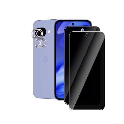 Afikyutu Schutzfolie für Google Pixel 9A für Panzerglas, 2 Stück Sichtschutz Schutzfolie mit 2 Stück Kameraschutz, 9H Härte Displayschutz, HD Panzerfolie Anti-Kratz, Anti-Blasenfrei Afikyutu Schutzfolie für Google Pixel 9A für Panzerglas, 2 Stück Sichtschutz Schutzfolie mit 2 Stück Kameraschutz, 9H Härte Displayschutz, HD Panzerfolie Anti-Kratz, Anti-Blasenfrei von Afikyutu