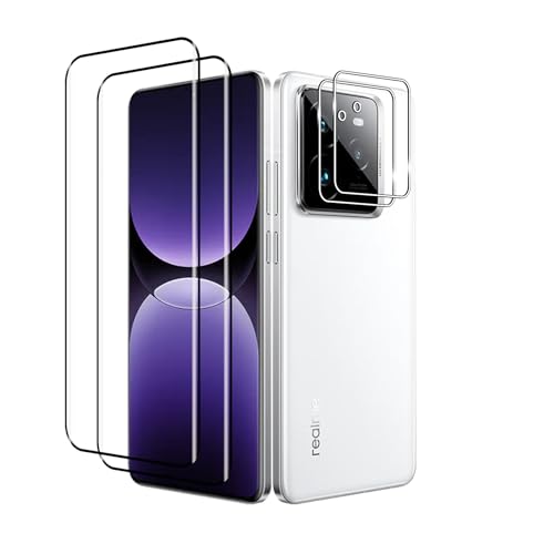 Afikyutu Schutzfolie für Realme GT 7 Pro für Panzerglas, 2 Stück 3D Schutzfolie mit 2 Stück Kameraschutz, 9H Härte Displayschutz, HD Panzerfolie Anti-Kratz, Anti-Blasenfrei Afikyutu Schutzfolie für Realme GT 7 Pro für Panzerglas, 2 Stück 3D Schutzfolie mit 2 Stück Kameraschutz, 9H Härte Displayschutz, HD Panzerfolie Anti-Kratz, Anti-Blasenfrei von Afikyutu