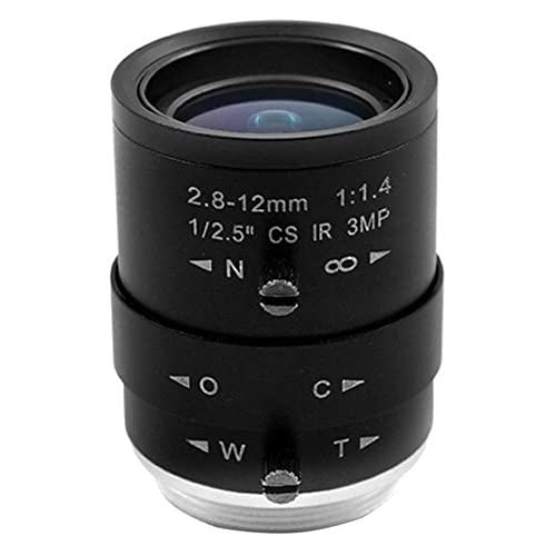 Aflytep Videoüberwachungsobjektiv HD 3 MP 2,8 – 12 mm Varifocal Zoom Manueller Fokus für industrielle Sicherheitskameras Aflytep Videoüberwachungsobjektiv HD 3 MP 2,8 – 12 mm Varifocal Zoom Manueller Fokus für industrielle Sicherheitskameras von Aflytep