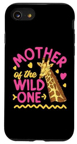 Die Mutter der Wilden, eine Giraffe Hülle für iPhone SE (2020) / 7 / 8 von Africa Safari And Wildlife Designs For Kids