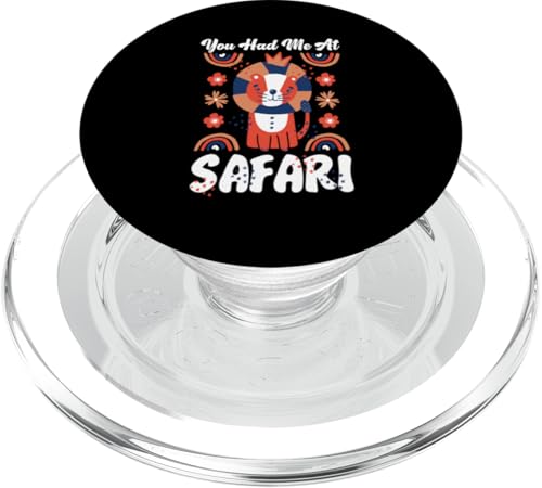 Du hattest mich bei Safari Lion PopSockets PopGrip für MagSafe Du hattest mich bei Safari Lion PopSockets PopGrip für MagSafe von Africa Safari And Wildlife Designs For Kids