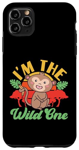 Ich bin The Wild One Süßer Affe Hülle für iPhone 11 Pro Max Ich bin The Wild One Süßer Affe Hülle für iPhone 11 Pro Max von Africa Safari And Wildlife Designs For Kids