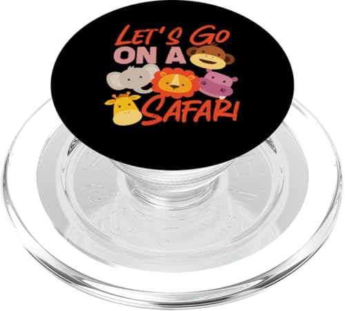 Lass uns auf eine Safari gehen Süße Tiere PopSockets PopGrip für MagSafe Lass uns auf eine Safari gehen Süße Tiere PopSockets PopGrip für MagSafe von Africa Safari And Wildlife Designs For Kids
