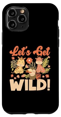 Let's Get Wild! Safari-Design für Mädchen und Jungen Hülle für iPhone 11 Pro Let's Get Wild! Safari-Design für Mädchen und Jungen Hülle für iPhone 11 Pro von Africa Safari And Wildlife Designs For Kids