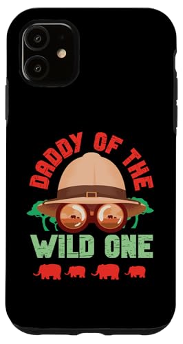 Papa von The Wild One Safari Hülle für iPhone 11 von Africa Safari And Wildlife Designs For Kids