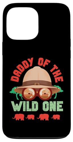 Papa von The Wild One Safari Hülle für iPhone 13 Pro Max Papa von The Wild One Safari Hülle für iPhone 13 Pro Max von Africa Safari And Wildlife Designs For Kids