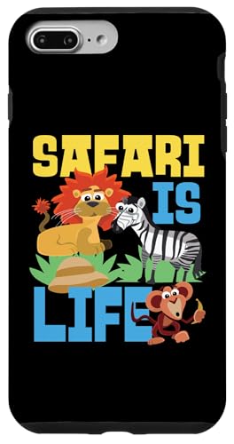 Safari Is Life Bunte niedliche Tierwelt Hülle für iPhone 7 Plus/8 Plus Safari Is Life Bunte niedliche Tierwelt Hülle für iPhone 7 Plus/8 Plus von Africa Safari And Wildlife Designs For Kids