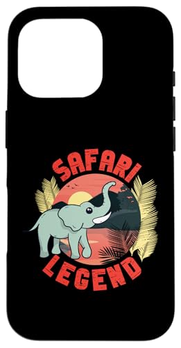 Safari Legend Elefant Hülle für iPhone 16 Pro Safari Legend Elefant Hülle für iPhone 16 Pro von Africa Safari And Wildlife Designs For Kids