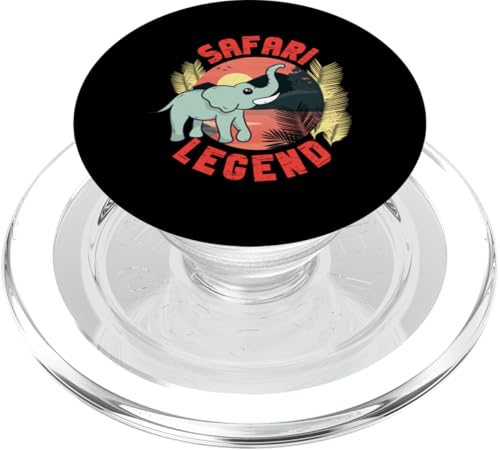 Safari Legend Elefant PopSockets PopGrip für MagSafe Safari Legend Elefant PopSockets PopGrip für MagSafe von Africa Safari And Wildlife Designs For Kids