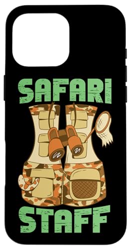 Safari-Mitarbeiter für Mädchen und Jungen Hülle für iPhone 16 Pro Max von Africa Safari And Wildlife Designs For Kids