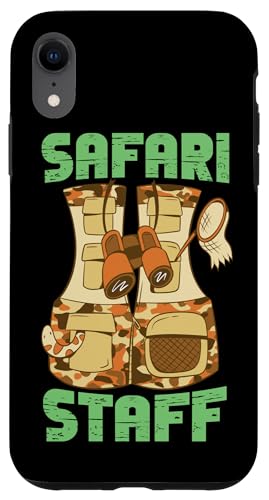 Safari-Mitarbeiter für Mädchen und Jungen Hülle für iPhone XR von Africa Safari And Wildlife Designs For Kids