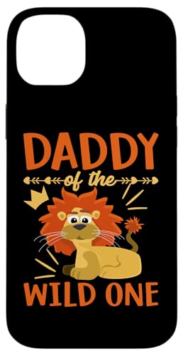 Safari für Kinder: Daddy Of The Wild One Hülle für iPhone 14 Plus von Africa Safari And Wildlife Designs For Kids