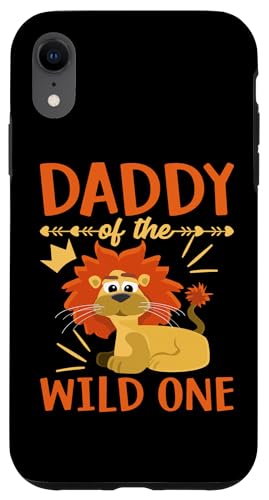 Safari für Kinder: Daddy Of The Wild One Hülle für iPhone XR von Africa Safari And Wildlife Designs For Kids