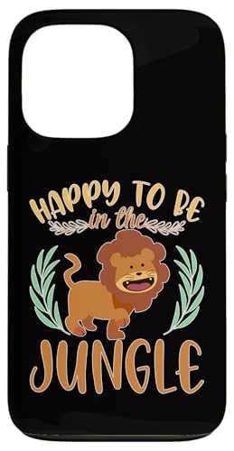 Safari für Kinder: Glücklich im Dschungel zu sein Hülle für iPhone 13 Pro Safari für Kinder: Glücklich im Dschungel zu sein Hülle für iPhone 13 Pro von Africa Safari And Wildlife Designs For Kids
