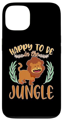 Safari für Kinder: Glücklich im Dschungel zu sein Hülle für iPhone 13 Safari für Kinder: Glücklich im Dschungel zu sein Hülle für iPhone 13 von Africa Safari And Wildlife Designs For Kids