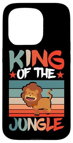 Safari für Kinder: König des Dschungels Hülle für iPhone 15 Pro Safari für Kinder: König des Dschungels Hülle für iPhone 15 Pro von Africa Safari And Wildlife Designs For Kids