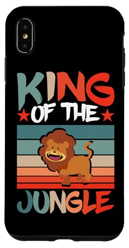 Safari für Kinder: König des Dschungels Hülle für iPhone XS Max Safari für Kinder: König des Dschungels Hülle für iPhone XS Max von Africa Safari And Wildlife Designs For Kids