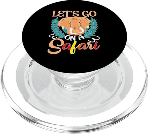 Safari für Kinder: Lass uns auf eine Safari gehen PopSockets PopGrip für MagSafe von Africa Safari And Wildlife Designs For Kids