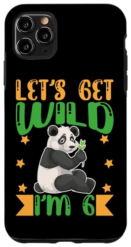 Safari für Kinder: Lass uns wild werden, ich habe 6 Geburtstag Hülle für iPhone 11 Pro Max Safari für Kinder: Lass uns wild werden, ich habe 6 Geburtstag Hülle für iPhone 11 Pro Max von Africa Safari And Wildlife Designs For Kids