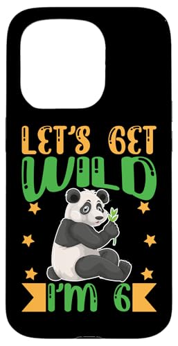 Safari für Kinder: Lass uns wild werden, ich habe 6 Geburtstag Hülle für iPhone 15 Pro Safari für Kinder: Lass uns wild werden, ich habe 6 Geburtstag Hülle für iPhone 15 Pro von Africa Safari And Wildlife Designs For Kids
