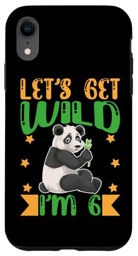 Safari für Kinder: Lass uns wild werden, ich habe 6 Geburtstag Hülle für iPhone XR Safari für Kinder: Lass uns wild werden, ich habe 6 Geburtstag Hülle für iPhone XR von Africa Safari And Wildlife Designs For Kids
