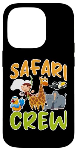 Safari für Kinder: Safari Crew Hülle für iPhone 14 Pro Safari für Kinder: Safari Crew Hülle für iPhone 14 Pro von Africa Safari And Wildlife Designs For Kids