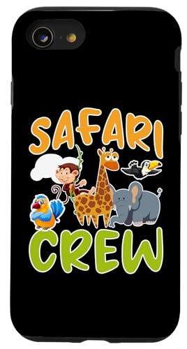 Safari für Kinder: Safari Crew Hülle für iPhone SE (2020) / 7 / 8 von Africa Safari And Wildlife Designs For Kids