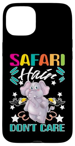 Safari für Kinder: Safari Hair Don't Care Hülle für iPhone 15 Plus Safari für Kinder: Safari Hair Don't Care Hülle für iPhone 15 Plus von Africa Safari And Wildlife Designs For Kids