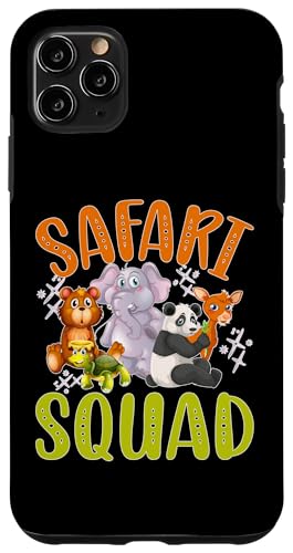Safari für Kinder: Safari Squad Hülle für iPhone 11 Pro Max Safari für Kinder: Safari Squad Hülle für iPhone 11 Pro Max von Africa Safari And Wildlife Designs For Kids