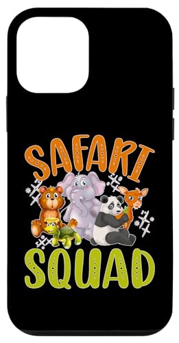 Safari für Kinder: Safari Squad Hülle für iPhone 12 mini Safari für Kinder: Safari Squad Hülle für iPhone 12 mini von Africa Safari And Wildlife Designs For Kids