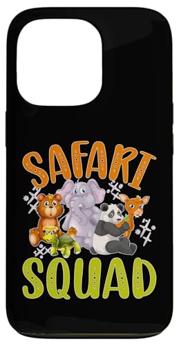 Safari für Kinder: Safari Squad Hülle für iPhone 13 Pro Safari für Kinder: Safari Squad Hülle für iPhone 13 Pro von Africa Safari And Wildlife Designs For Kids