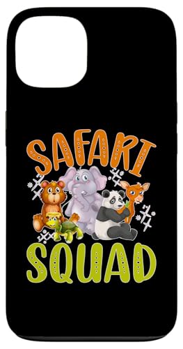 Safari für Kinder: Safari Squad Hülle für iPhone 13 Safari für Kinder: Safari Squad Hülle für iPhone 13 von Africa Safari And Wildlife Designs For Kids