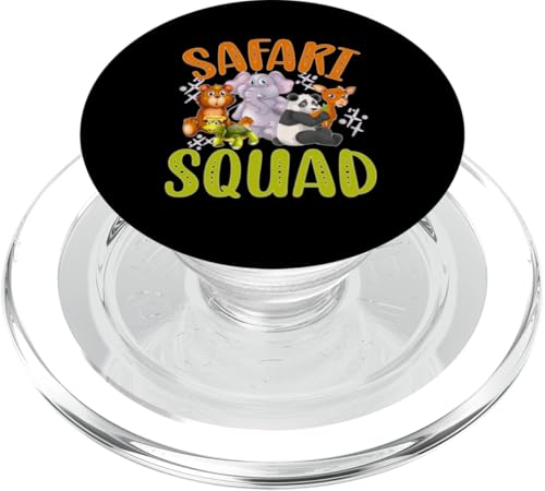 Safari für Kinder: Safari Squad PopSockets PopGrip für MagSafe von Africa Safari And Wildlife Designs For Kids