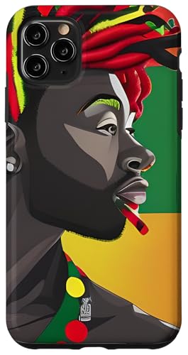 Black Art Afroamerikanische Künstlerin Melanin Sista Bruh Arts Hülle für iPhone 11 Pro Max von African American Art